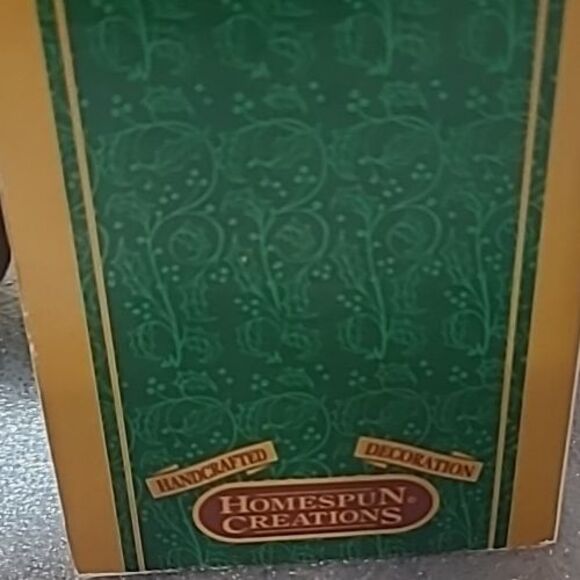 Vintage 1998 Homespun Creations Santa Claus Figurine Nicholas 15" Tall - Picture 3 of 6